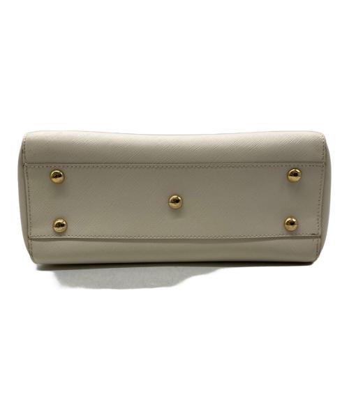 Salvatore Ferragamo（サルヴァトーレ フェラガモ）Salvatore Ferragamo (サルヴァトーレ フェラガモ) ガンチーニショルダーバッグ アイボリーの古着・服飾アイテム