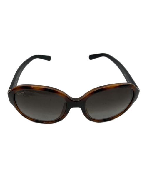 Salvatore Ferragamo（サルヴァトーレ フェラガモ）Salvatore Ferragamo (サルヴァトーレ フェラガモ) サングラス ブラウン サイズ:SIZE 58□18の古着・服飾アイテム