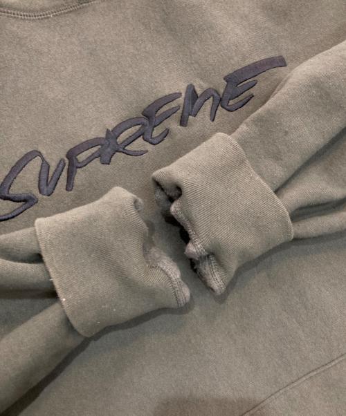 SUPREME（シュプリーム）Supreme (シュプリーム) FUTURA HOODED SWEATSHIRT  24SS グリーン サイズ:XLの古着・服飾アイテム
