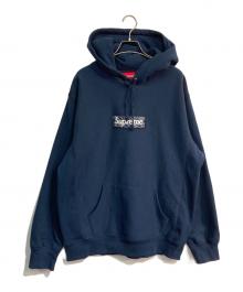 SUPREME（シュプリーム）の古着「bandana Box Logo hooded」｜ネイビー