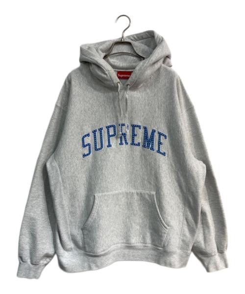 SUPREME（シュプリーム）Supreme (シュプリーム) Stars Arc Hooded Sweatshirt　	22SS グレー サイズ:XLの古着・服飾アイテム