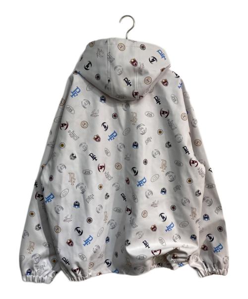 PHAT FARM（ファットファーム）PHAT FARM (ファットファーム) 総柄フーデッドジャケット　PJ541621 ホワイト サイズ:XXLの古着・服飾アイテム