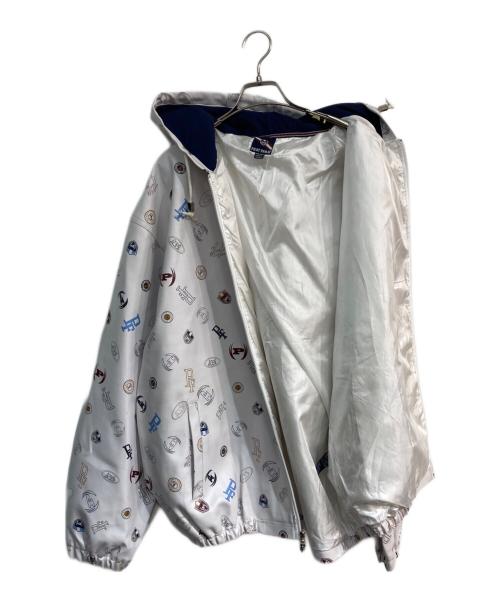 PHAT FARM（ファットファーム）PHAT FARM (ファットファーム) 総柄フーデッドジャケット　PJ541621 ホワイト サイズ:XXLの古着・服飾アイテム