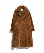 THEAD+ジアディ）の古着「テディーベアコート」｜ブラウン