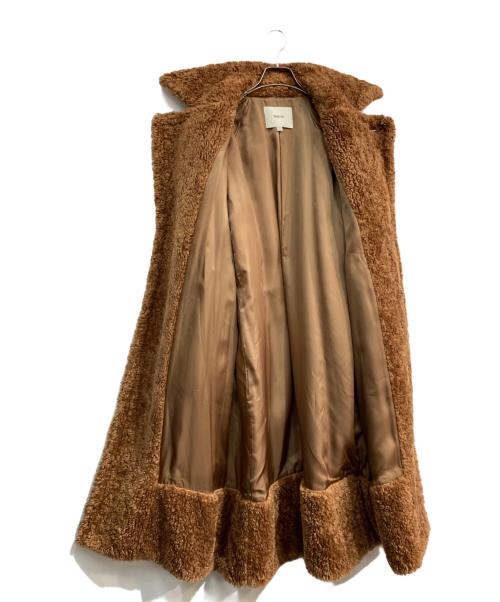 THEAD+（ジアディ）THEAD+ (ジアディ) テディーベアコート ブラウン サイズ:36の古着・服飾アイテム