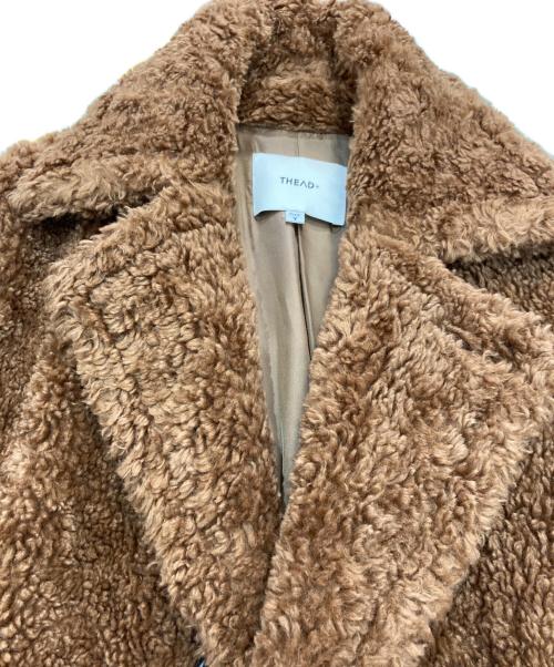 THEAD+（ジアディ）THEAD+ (ジアディ) テディーベアコート ブラウン サイズ:36の古着・服飾アイテム
