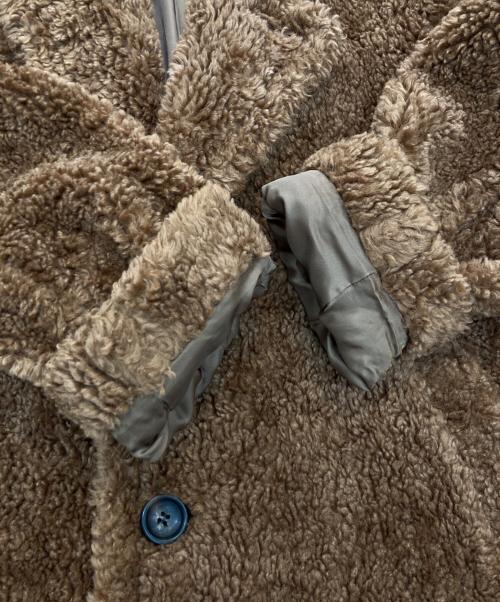 THEAD+（ジアディ）THEAD+ (ジアディ) テディーベアコート ブラウン サイズ:36の古着・服飾アイテム