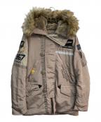 AVIREXアヴィレックス）の古着「N-3B BLACK NIGHTS　6152159」｜ベージュ