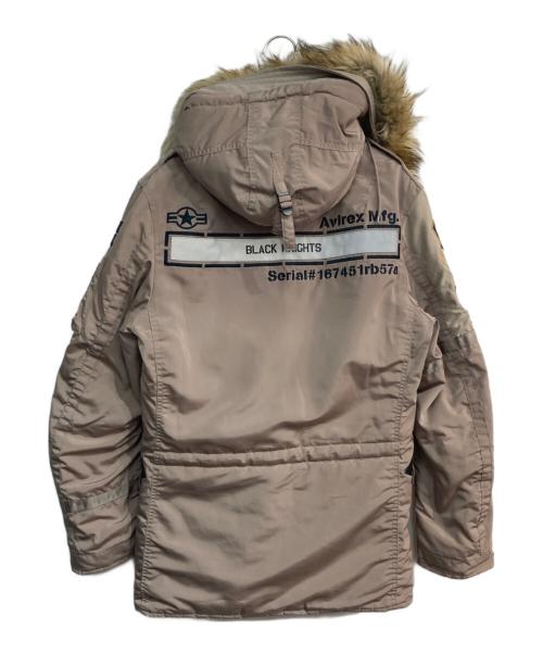 AVIREX（アヴィレックス）AVIREX (アヴィレックス) N-3B BLACK NIGHTS　6152159 ベージュ サイズ:Mの古着・服飾アイテム