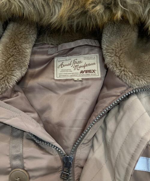 AVIREX（アヴィレックス）AVIREX (アヴィレックス) N-3B BLACK NIGHTS　6152159 ベージュ サイズ:Mの古着・服飾アイテム