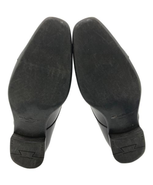 Salvatore Ferragamo（サルヴァトーレ フェラガモ）Salvatore Ferragamo (サルヴァトーレ フェラガモ) ダブルモンクストラップシューズ ブラック サイズ:9の古着・服飾アイテム