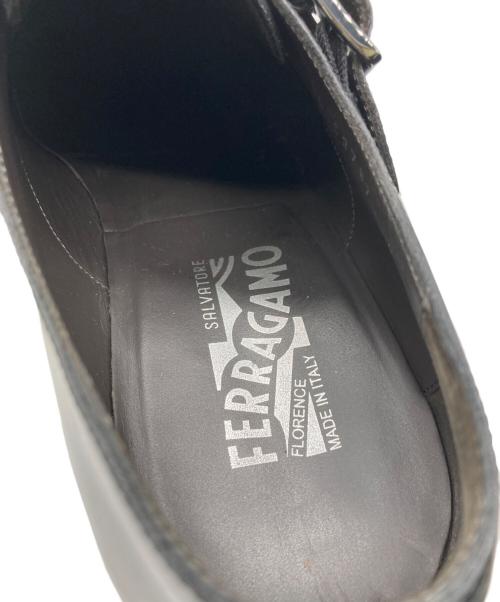 Salvatore Ferragamo（サルヴァトーレ フェラガモ）Salvatore Ferragamo (サルヴァトーレ フェラガモ) ダブルモンクストラップシューズ ブラック サイズ:9の古着・服飾アイテム