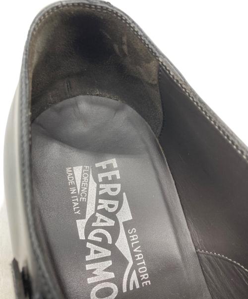 Salvatore Ferragamo（サルヴァトーレ フェラガモ）Salvatore Ferragamo (サルヴァトーレ フェラガモ) ダブルモンクストラップシューズ ブラック サイズ:9の古着・服飾アイテム