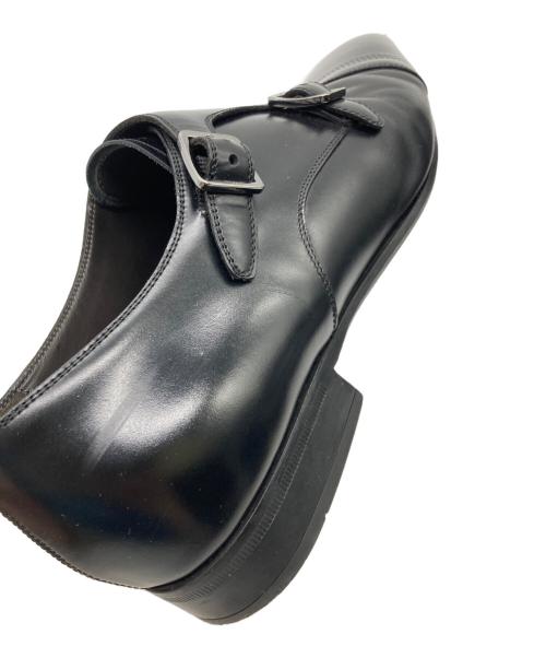 Salvatore Ferragamo（サルヴァトーレ フェラガモ）Salvatore Ferragamo (サルヴァトーレ フェラガモ) ダブルモンクストラップシューズ ブラック サイズ:9の古着・服飾アイテム