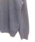 中古・古着 Settefili Cashmere (セッテフィーリ カシミア) ウールカシミヤハイネックニット  イタリア製 ネイビー サイズ:L：5000円
