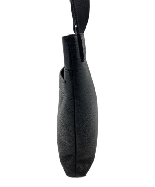 FURLA（フルラ）FURLA (フルラ) レザーショルダーバッグ ブラックの古着・服飾アイテム