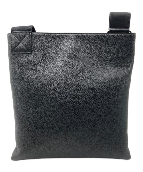 FURLA（フルラ）FURLA (フルラ) レザーショルダーバッグ ブラックの古着・服飾アイテム