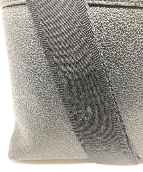 FURLA（フルラ）FURLA (フルラ) レザーショルダーバッグ ブラックの古着・服飾アイテム