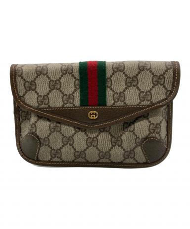 中古・古着通販】GUCCI (グッチ) シェリーラインGGスプリームポーチ