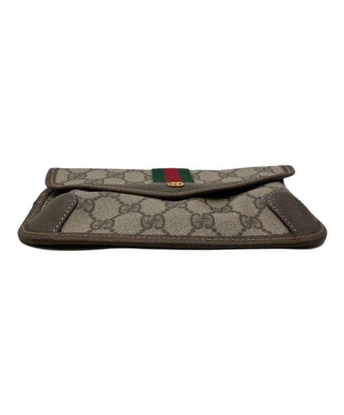 GUCCI（グッチ）GUCCI (グッチ) シェリーラインGGスプリームポーチ ベージュの古着・服飾アイテム