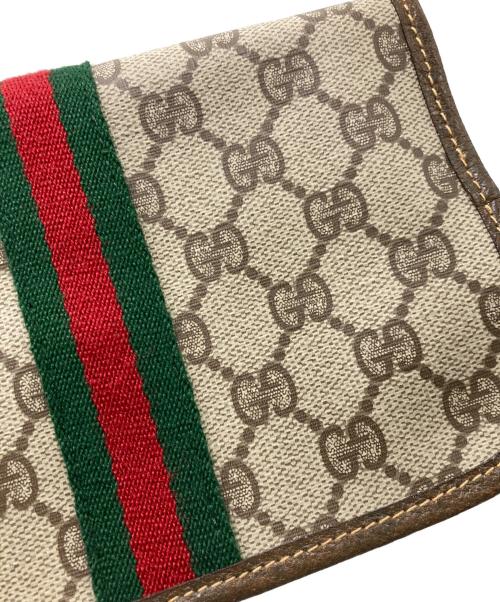GUCCI（グッチ）GUCCI (グッチ) シェリーラインGGスプリームポーチ ベージュの古着・服飾アイテム