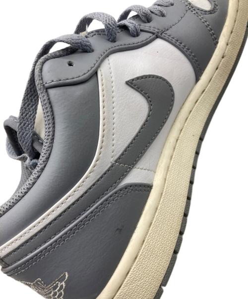 NIKE（ナイキ）NIKE (ナイキ) Air Jordan 1 Low グレー サイズ:27.5cmの古着・服飾アイテム