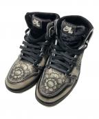 NIKEナイキ）の古着「AIR JORDAN 1 ZM AIR CMFT 2 PRM」｜グレー×ブラック