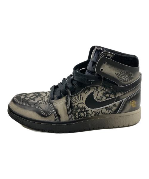 NIKE（ナイキ）NIKE (ナイキ) AIR JORDAN 1 ZM AIR CMFT 2 PRM グレー×ブラック サイズ:27.5cmの古着・服飾アイテム