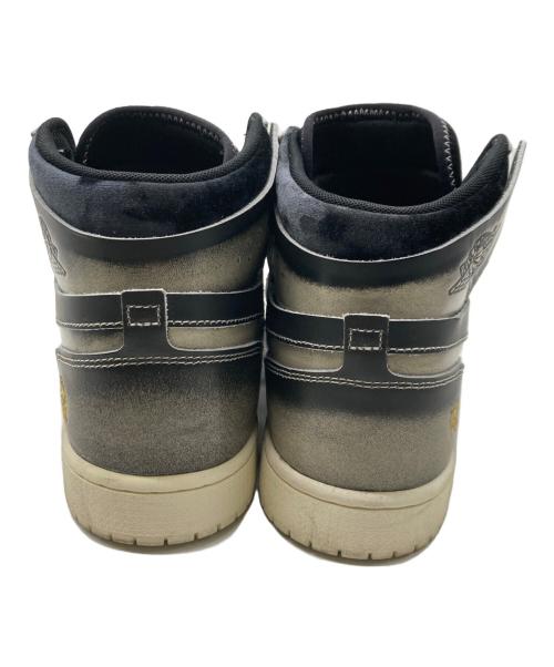 NIKE（ナイキ）NIKE (ナイキ) AIR JORDAN 1 ZM AIR CMFT 2 PRM グレー×ブラック サイズ:27.5cmの古着・服飾アイテム
