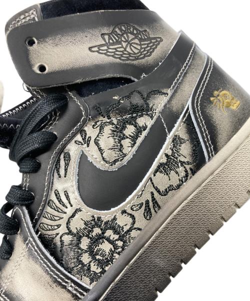 NIKE（ナイキ）NIKE (ナイキ) AIR JORDAN 1 ZM AIR CMFT 2 PRM グレー×ブラック サイズ:27.5cmの古着・服飾アイテム