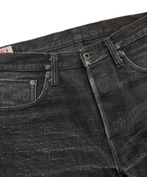 ONI DENIM（オニデニム）ONI DENIM (オニデニム) 20ozデニムパンツ　ONI-546ZR-BK ブラック サイズ:34の古着・服飾アイテム