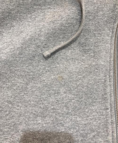 stussy（ステューシー）stussy (ステューシー) Zip up Hoody Parker　118460　Double Face Label グレー サイズ:Lの古着・服飾アイテム