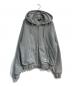 stussy（ステューシー）の古着「Zip up Hoody Parker　118460　Double Face Label」｜グレー
