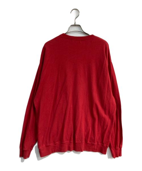 Hysteric Glamour（ヒステリックグラマー）Hysteric Glamour (ヒステリックグラマー) SUPER SOUL SWEAT　02251CS04 レッド サイズ:XLの古着・服飾アイテム