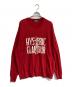 Hysteric Glamour（ヒステリックグラマー）の古着「SUPER SOUL SWEAT　02251CS04」｜レッド