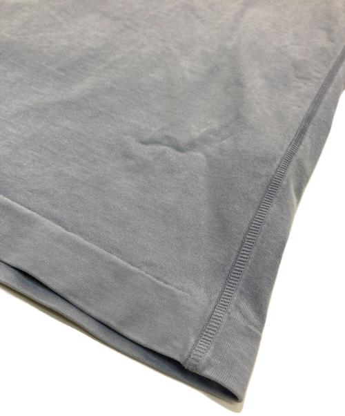 STONE ISLAND（ストーンアイランド）STONE ISLAND (ストーンアイランド) ヘビーウェイトコットンクルーネックL/Sカットソー　741564450 ブルー サイズ:Lの古着・服飾アイテム