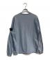 STONE ISLAND (ストーンアイランド) ヘビーウェイトコットンクルーネックL/Sカットソー　741564450 ブルー サイズ:L：17000円