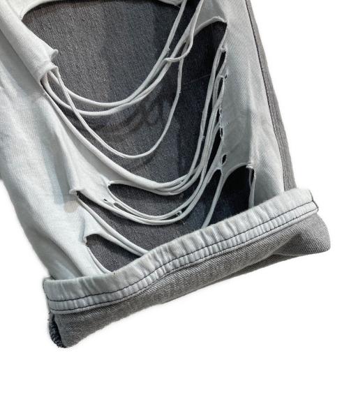 DIESEL（ディーゼル）DIESEL (ディーゼル) D-MARTIA-S relaxed jeans　A13156 グレー サイズ:XSの古着・服飾アイテム