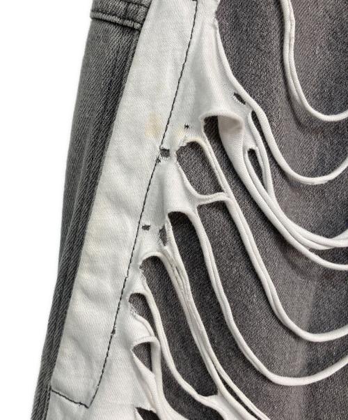 DIESEL（ディーゼル）DIESEL (ディーゼル) D-MARTIA-S relaxed jeans　A13156 グレー サイズ:XSの古着・服飾アイテム