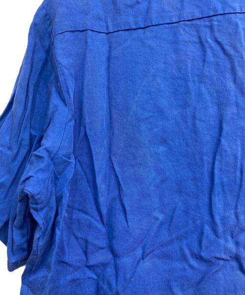 Hysteric Glamour（ヒステリックグラマー）Hysteric Glamour (ヒステリックグラマー) 半袖レーヨンシャツ ブルー サイズ:Mの古着・服飾アイテム