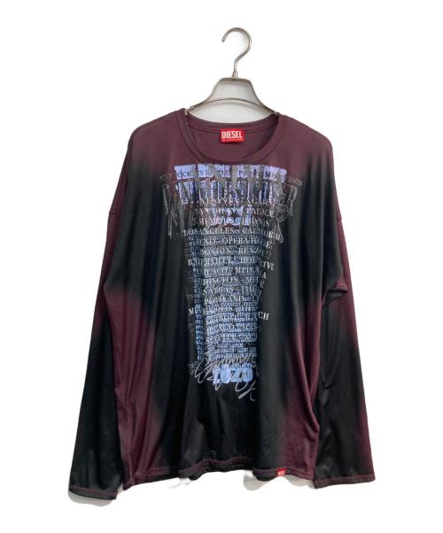 DIESEL（ディーゼル）DIESEL (ディーゼル) Remaster Capsule T-Olavi-AA Tシャツ　A19721 ブラック サイズ:Mの古着・服飾アイテム