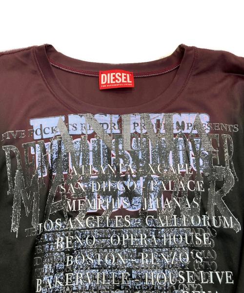 DIESEL（ディーゼル）DIESEL (ディーゼル) Remaster Capsule T-Olavi-AA Tシャツ　A19721 ブラック サイズ:Mの古着・服飾アイテム