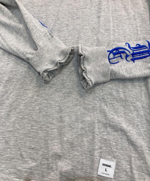 SUPREME（シュプリーム）Supreme (シュプリーム) Old English L/S Top　24AW　SUPPTL007 グレー サイズ:Lの古着・服飾アイテム