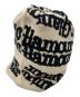 Hysteric Glamour (ヒステリックグラマー) TYPE LOGO オーバーサイズビーニー アイボリー：5000円