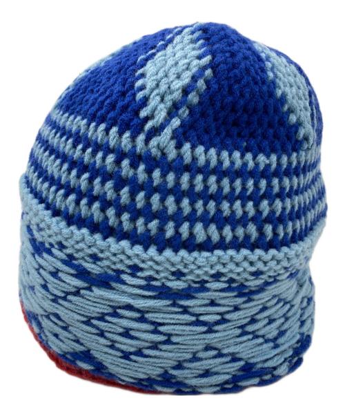 SUPREME（シュプリーム）SUPREME (シュプリーム) Diamond Beanie ブルーの古着・服飾アイテム
