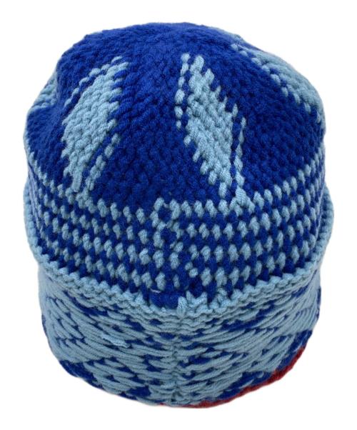 SUPREME（シュプリーム）SUPREME (シュプリーム) Diamond Beanie ブルーの古着・服飾アイテム