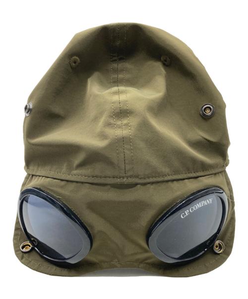 C.P COMPANY（シーピーカンパニー）C.P COMPANY (シーピーカンパニー) CHROME-R GOGGLE CAP カーキ サイズ:XLの古着・服飾アイテム