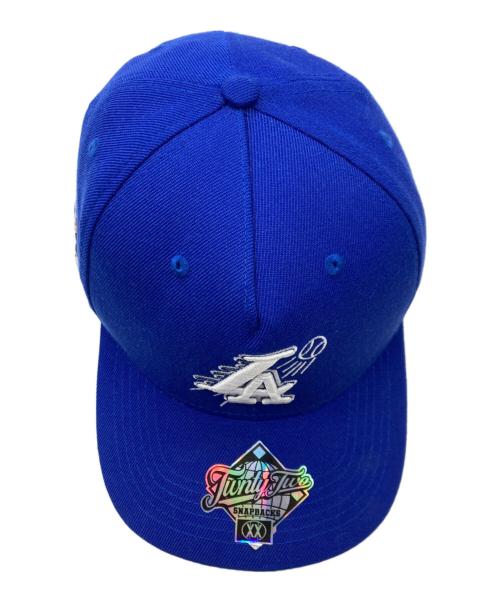 tuinty two（トゥエンティートゥー）tuinty two (トゥエンティートゥー) キャップ ブルーの古着・服飾アイテム