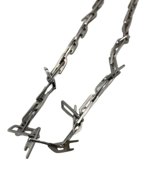 DIESEL（ディーゼル）DIESEL (ディーゼル) チェーンチョーカー シルバーの古着・服飾アイテム