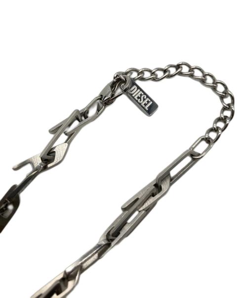 DIESEL（ディーゼル）DIESEL (ディーゼル) チェーンチョーカー シルバーの古着・服飾アイテム